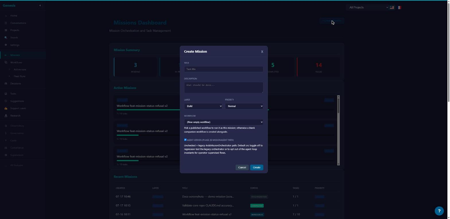 mission attach workflow